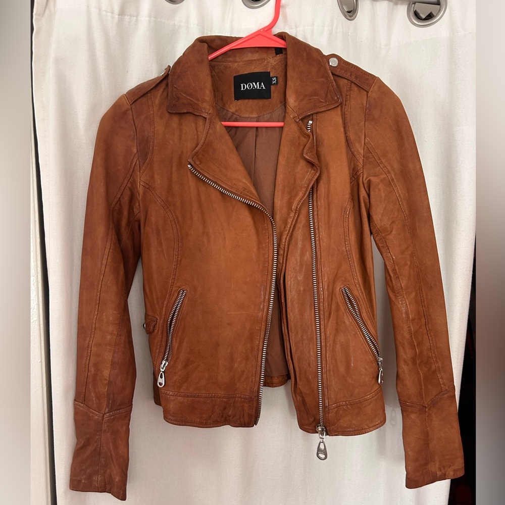 Doma leather jacket size XS